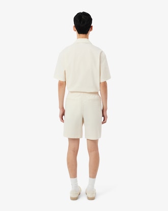 Shorts in seersucker di cotone