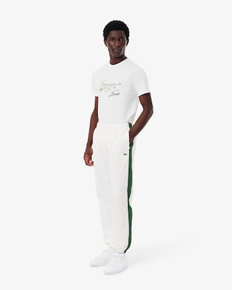 Pantaloni felpati color block