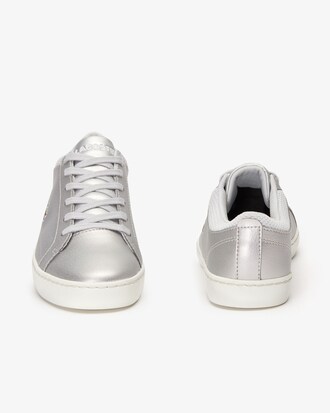 Sneakers da bambino in materiale sintetico metallizzato Straightset
