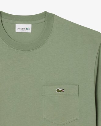 T-shirt in cotone con taschino