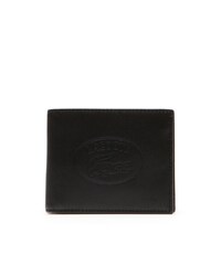 Portafoglio in pelle con 6 scomparti per le carte e scritta goffrata L.12.12 Casual da uomo