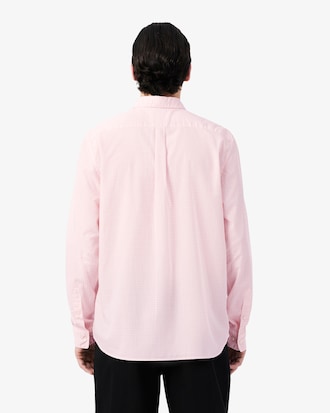 Camicia a quadri in popeline regular fit