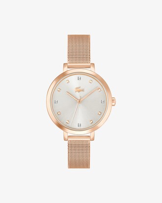 Orologio in acciaio inossidabile placcato agli ioni Riga