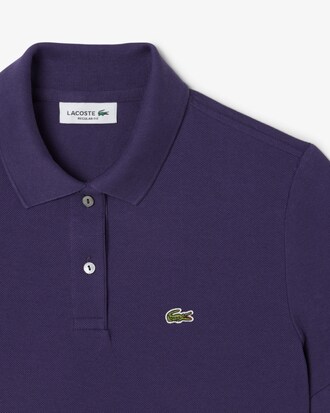 Polo regular fit in morbido petit piqu&eacute;