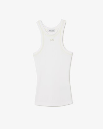 Canotta in modal a costine slim fit