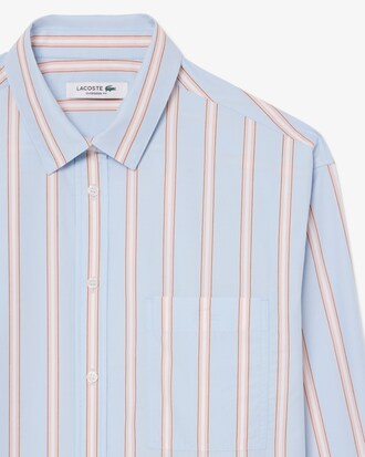 Camicia oversize in popeline di cotone