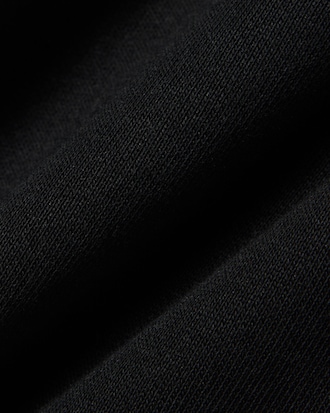 Felpa con zip unisex in tessuto felpato spazzolato