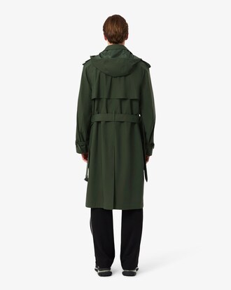 Trench antivento idrorepellente