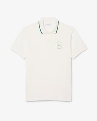 Polo stampata in piqu&eacute; classic fit