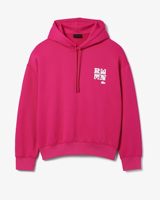 Felpa con cappuccio con vivace stemma Runway