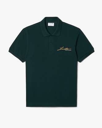 Polo classic fit in piqu&eacute; Made in France