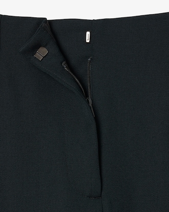 Pantaloni sartoriali in lana taglio dritto Runway