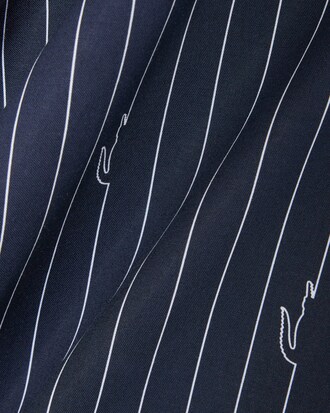 Camicia in twill stampata relaxed fit