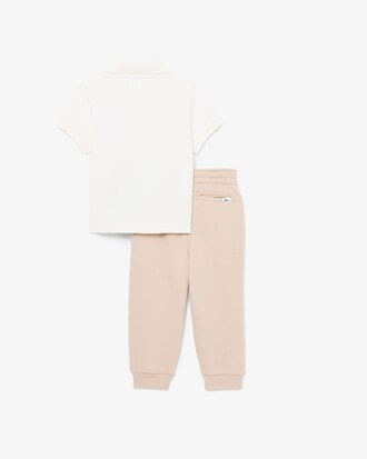 Completo polo da neonato in Petit Piqu&eacute;