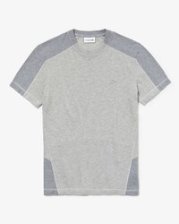 T-shirt da uomo in cotone ultra leggero bicolore con collo rotondo Lacoste Motion