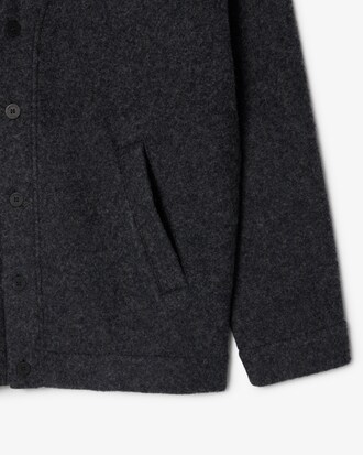 Cardigan oversize in lana