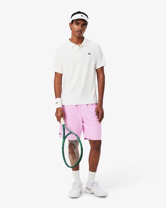 Shorts da tennis in taffet&agrave; a rombi leggero