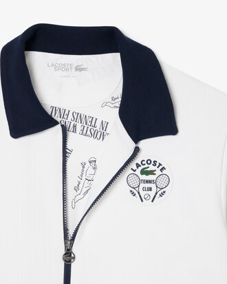 Giacca da tennis Heritage Ultra Dry con badge Accent