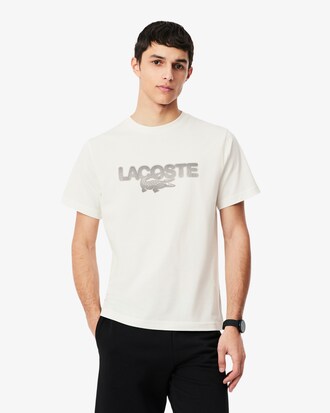 T-shirt in jersey di cotone con stampa