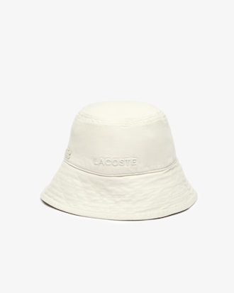 Cappello bucket in denim tinto con pigmenti naturali