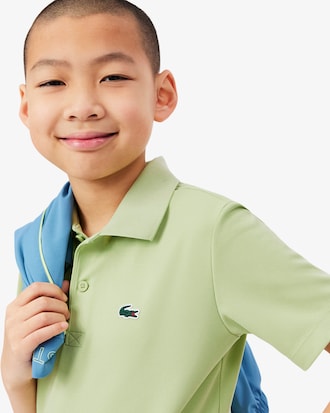 Polo sportiva in jersey ultra-dry