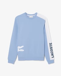 Felpa homewear in tessuto felpato stampato