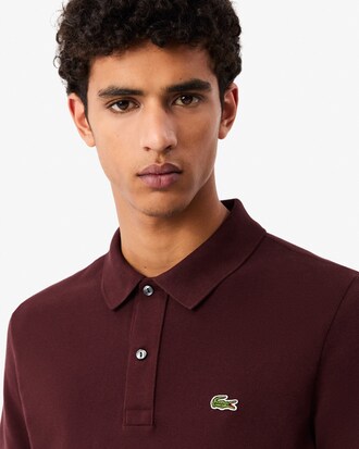 Polo slim fit in piqué L.12.12