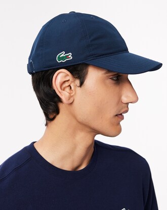 Cappellino sportivo leggero in taffet&agrave; a rombi