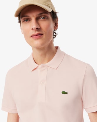 Polo slim fit in piqué L.12.12