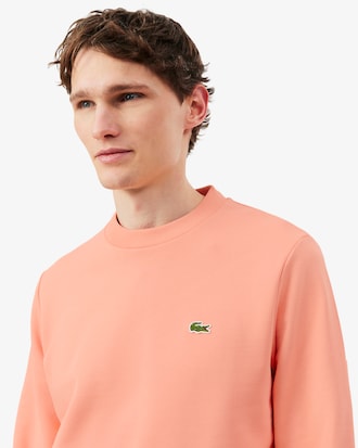 Felpa in tessuto felpato classic fit