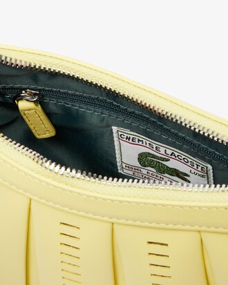 Borsa piccola in pelle traforata Lenglen della sfilata