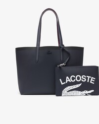 Shopping bag double-face effetto coccodrillo Anna