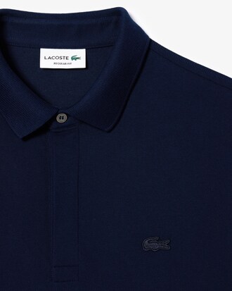 Polo regular fit in piqué elasticizzato Paris