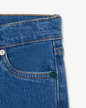 Jeans 5 tasche in denim elasticizzato