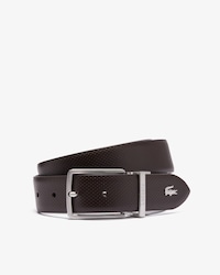 Cintura double face in pelle