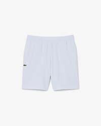 Shorts sportivi in taffet&agrave; a rombi