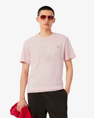 T-shirt con ricamo tradizionale in jersey pesante