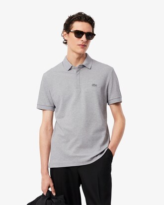 Polo regular fit in piqu&eacute; elasticizzato Paris