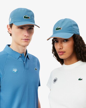 Cappellino da uomo in microfibra Lacoste Sport Roland Garros Edition