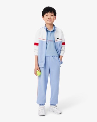 Polo in piqu&eacute; Ultra Dry a righe con marchio