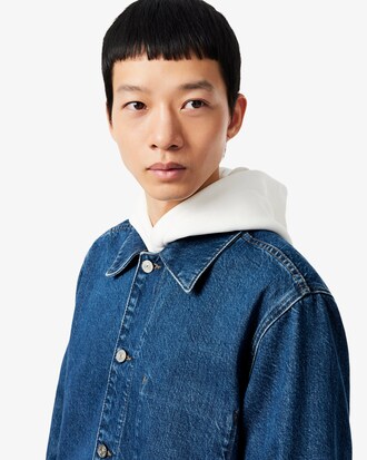 Overshirt in denim