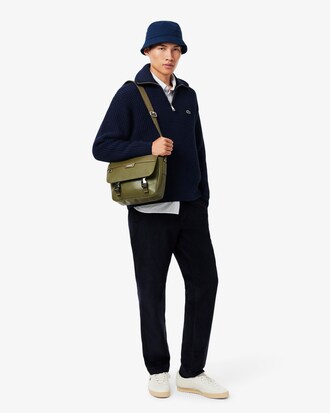 Cappello bucket in piqué