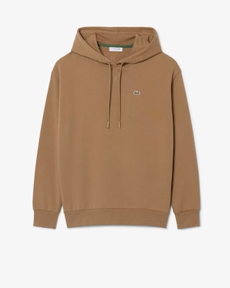 Felpa oversize in pile con cappuccio