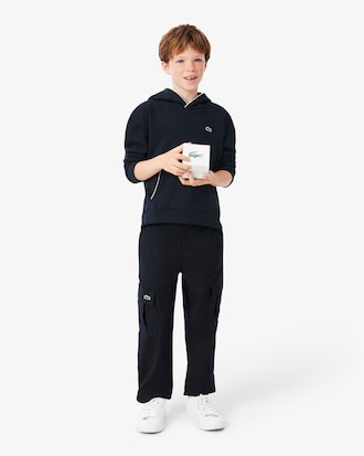 Felpa con cappuccio in pile