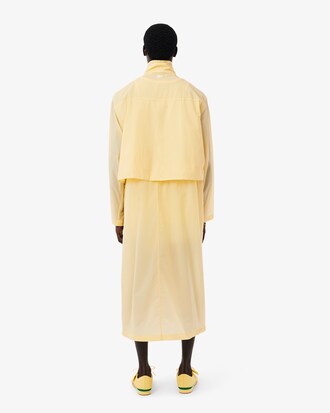 Parka lungo trasparente Runway