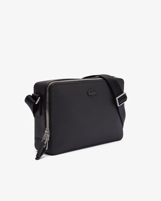 Borsa Reporter in pelle effetto piqu&eacute; Chantaco