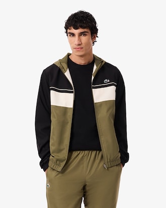 Pantaloni da tuta sportiva in taffetà a rombi