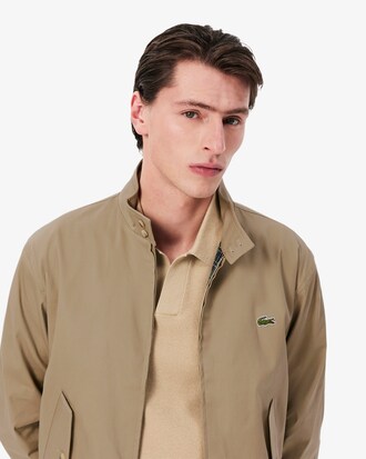Giacca Harrington in twill impermeabile