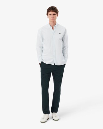 Pantaloni chino elasticizzati slim fit in twill