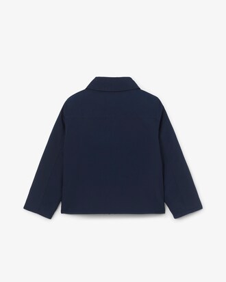 Giacca Harrington in twill impermeabile